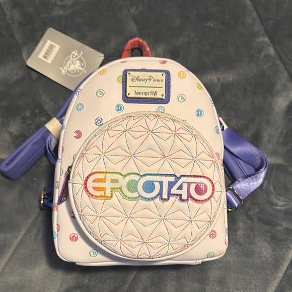 Loungefly Multicolor Mini Backpack - Picture 1 of 6
